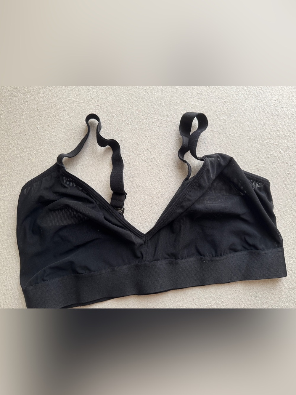 PARADE sheer Black wireless bra - size 3